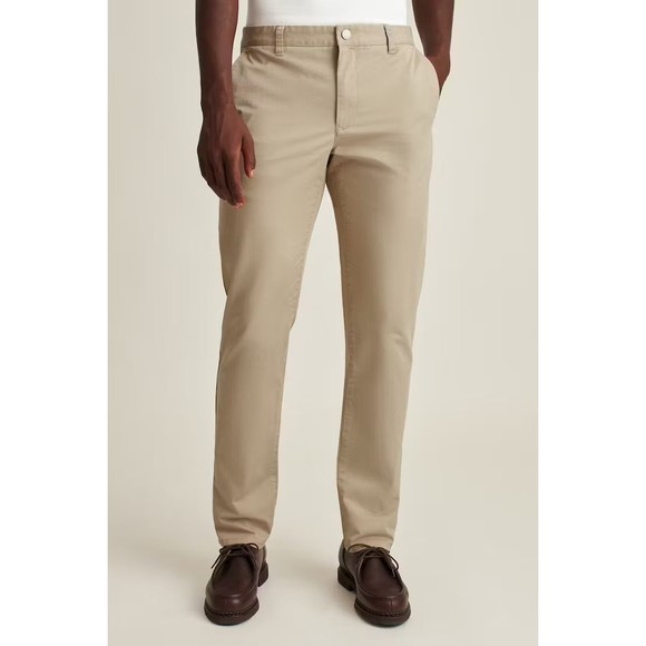 Bonobos Original Stretch Washed Chino/Khaki Straight Fit The Khaki Sz 29 /28 NEW